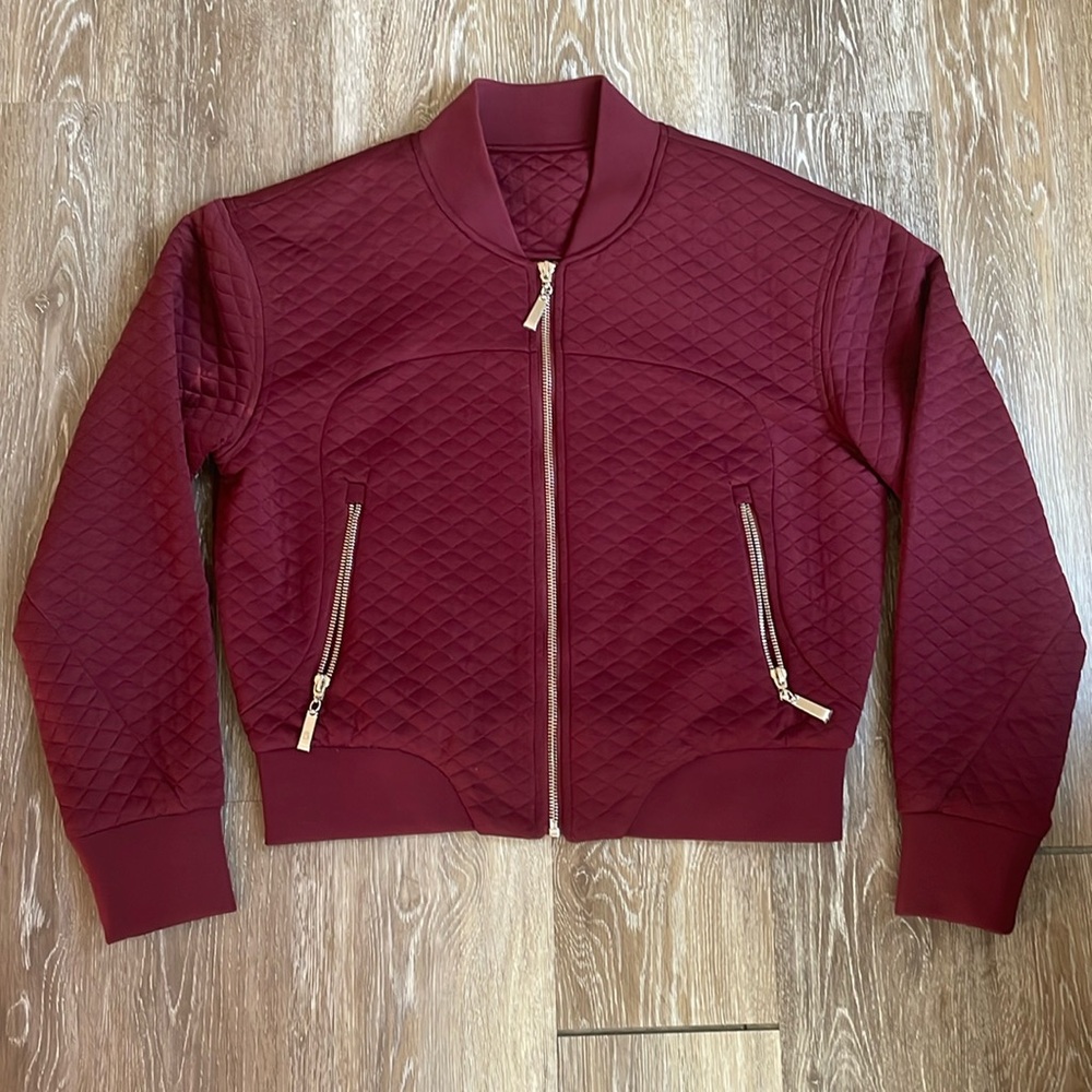Buffbunny Bomber Jacket Red